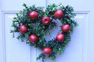 Heart Apple Wreath #3